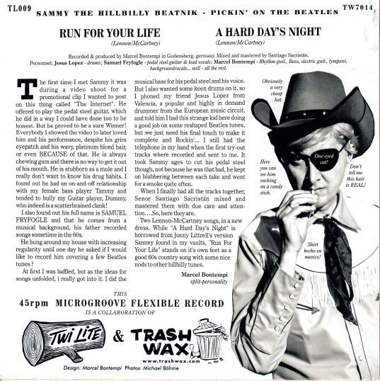 Sammy the Hillbilly Beatnick Pickin' up the Beatles (2)
