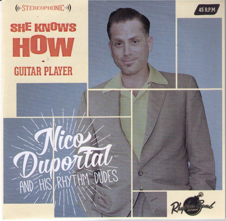 Nico Duportal She knows how Rhythm Bomb RBR 45-22 Single