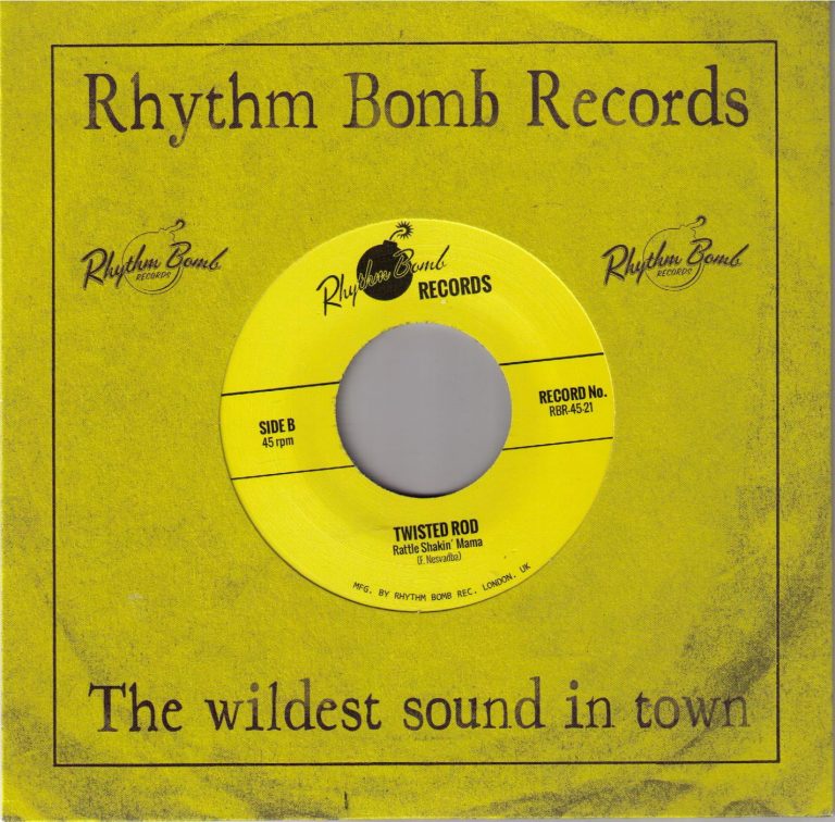 Twisted Rod Get on the train Rhythm Bomb RBR 45-21 Single