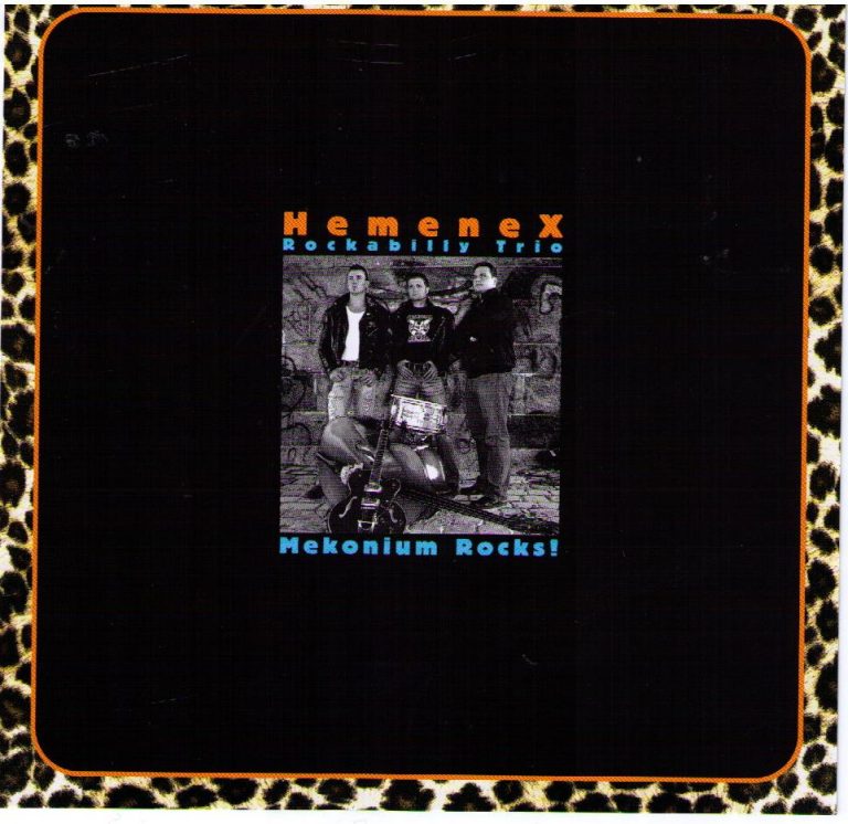 Hemenex Rockabilly Trio Mekonium Rocks CD