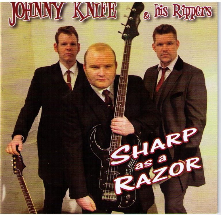 Johnny Knife  and his Rippers CD Sharp as a Razor