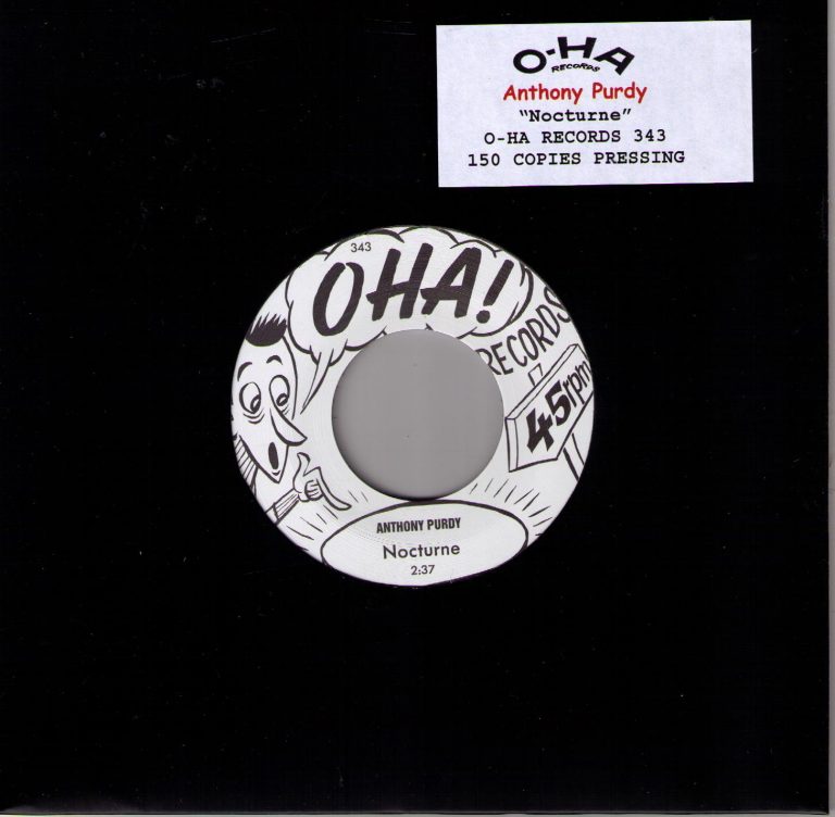 Anthony Purdy Nocturne Single O-ha 343