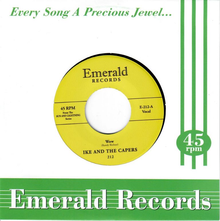 Ike And The Capers Wow / All I can see is blue Single