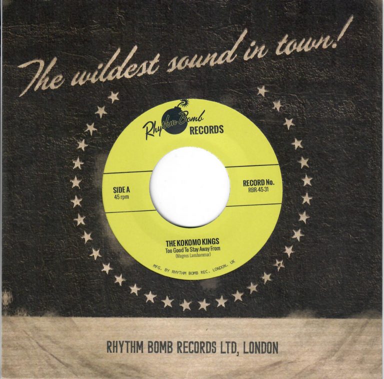 The Kokomo Kings; Too Good To Stay Away From; Pillow Of Gold; Single