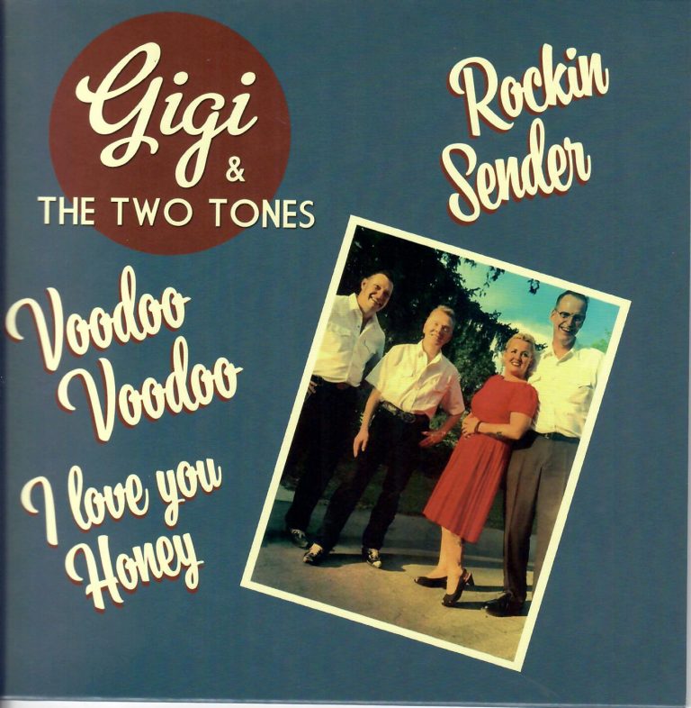 Gigi & the TwoTones Rockin Sender +3 Tessy EP207 blue