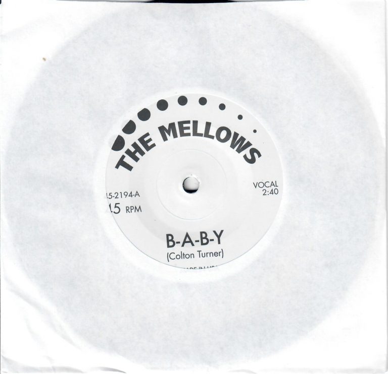 The Mellows (Colton Turner); City Lights; Baby; Single