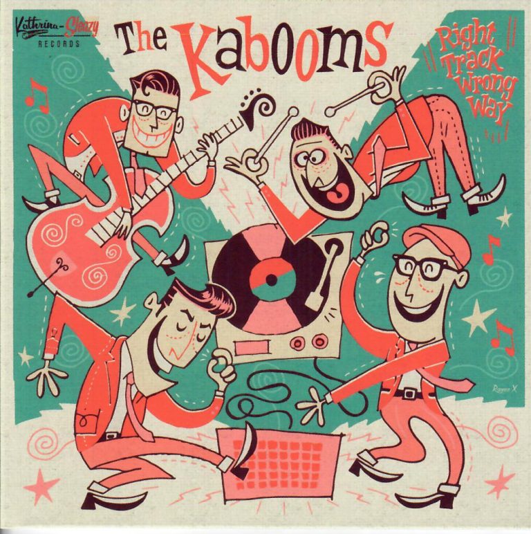 The Kabooms; Right Track Wrong Way; CD