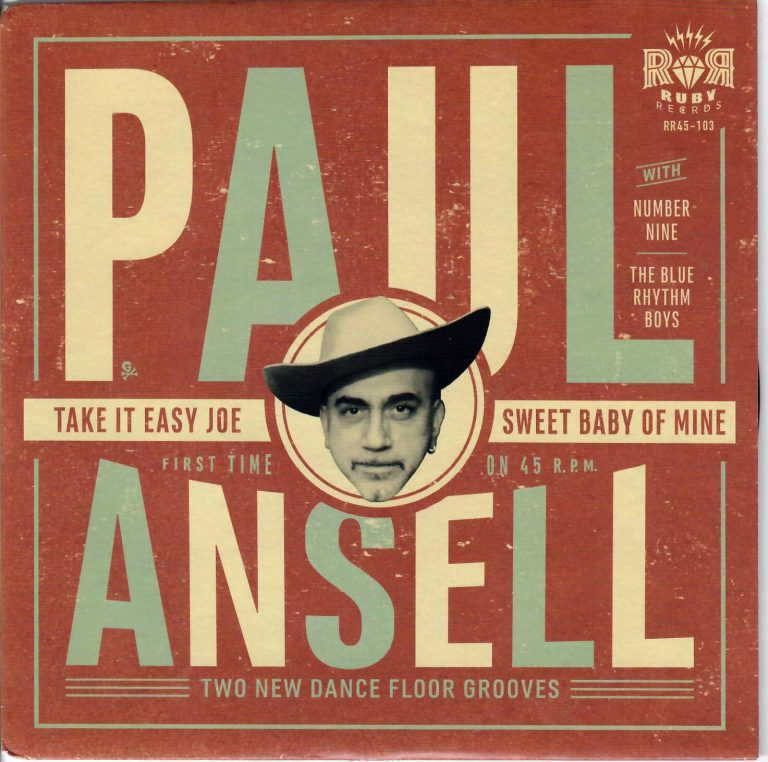 Paul Ansell; Take It Easy Joe; Sweet Baby Of Mine; Single