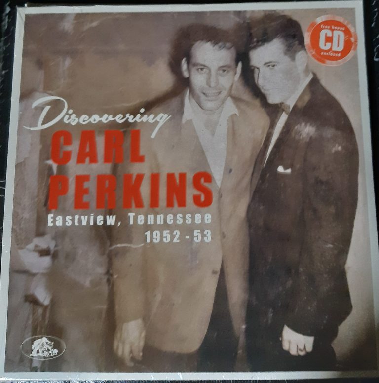 Carl Perkins Discovering 10″ LP +CD  Bear Family