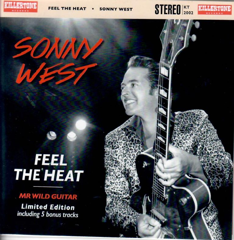 Sonny West CD + free sunglasses –  Feel the Heat – limited Leopard CD look