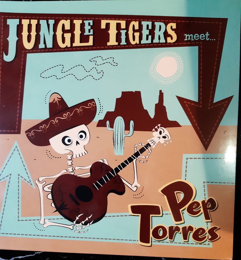 Jungle Tigers meet Pep Torres 10″ LP