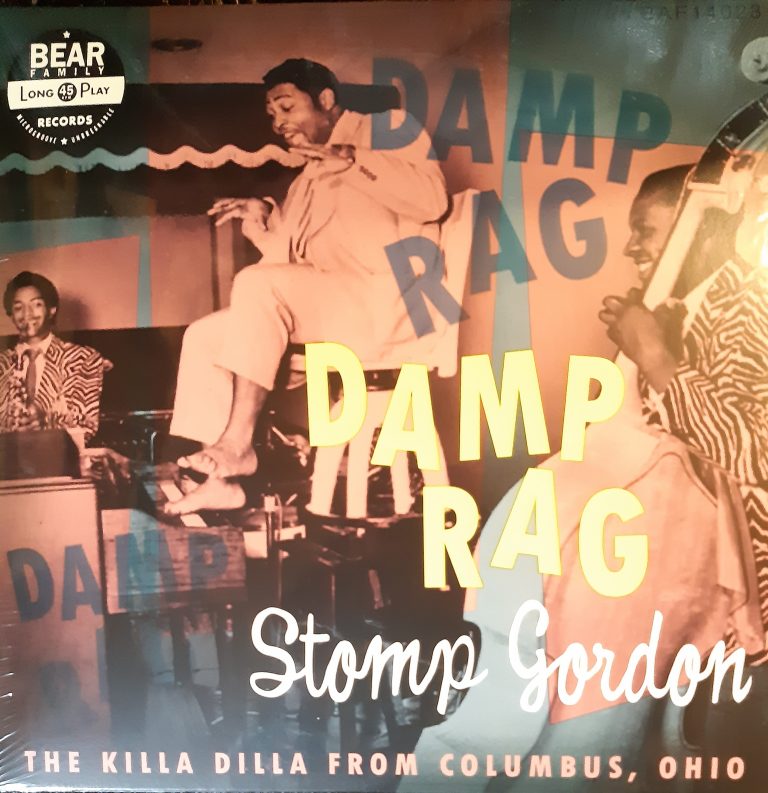 Stomp Gordon  Damp Rag 10″ LP +CD+Booklet  Bear Family