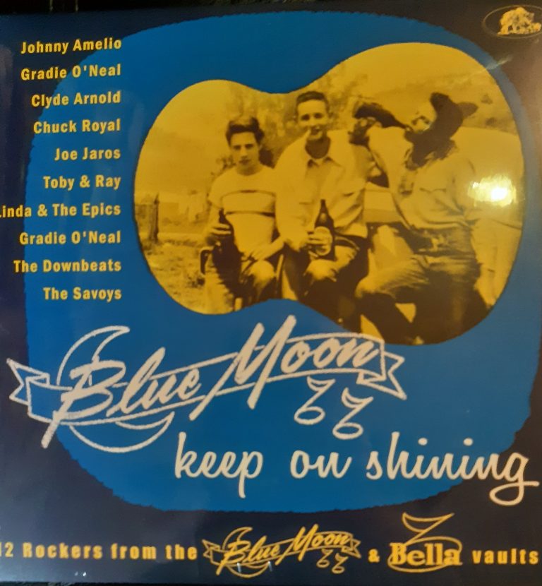 V.A. Blue Moon and Bella Records Rockabilly and Rock’n’Roll 10″ LP +Booklet+Postcard  Bear Family