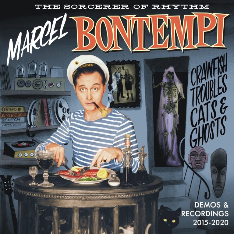 Marcel Bontempi – Crawfish Troubles cats & Ghost  LP + 45