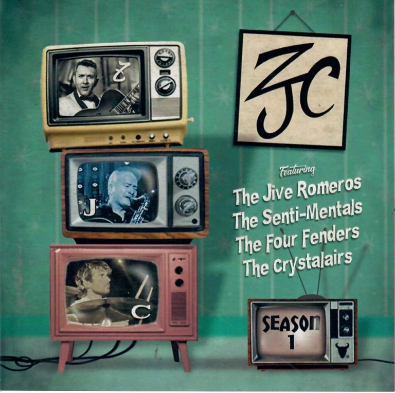ZJC feat. The Jive Romeros / Senti-Mentals – Four Fenders / Ralph zur Linde from Crystalairs – 4 Track CD