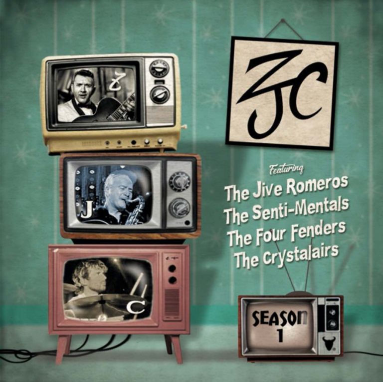 ZJC feat. The Jive Romeros / Senti-Mentals – Four Fenders / Ralph zur Linde from Crystalairs – limited Double 45